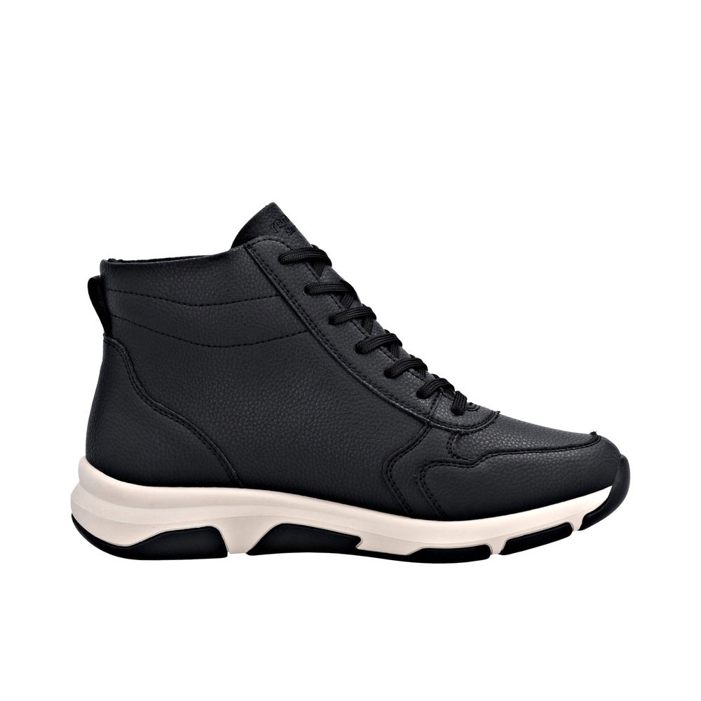 Remonte Schnürstiefel in Schwarz - Innenseite