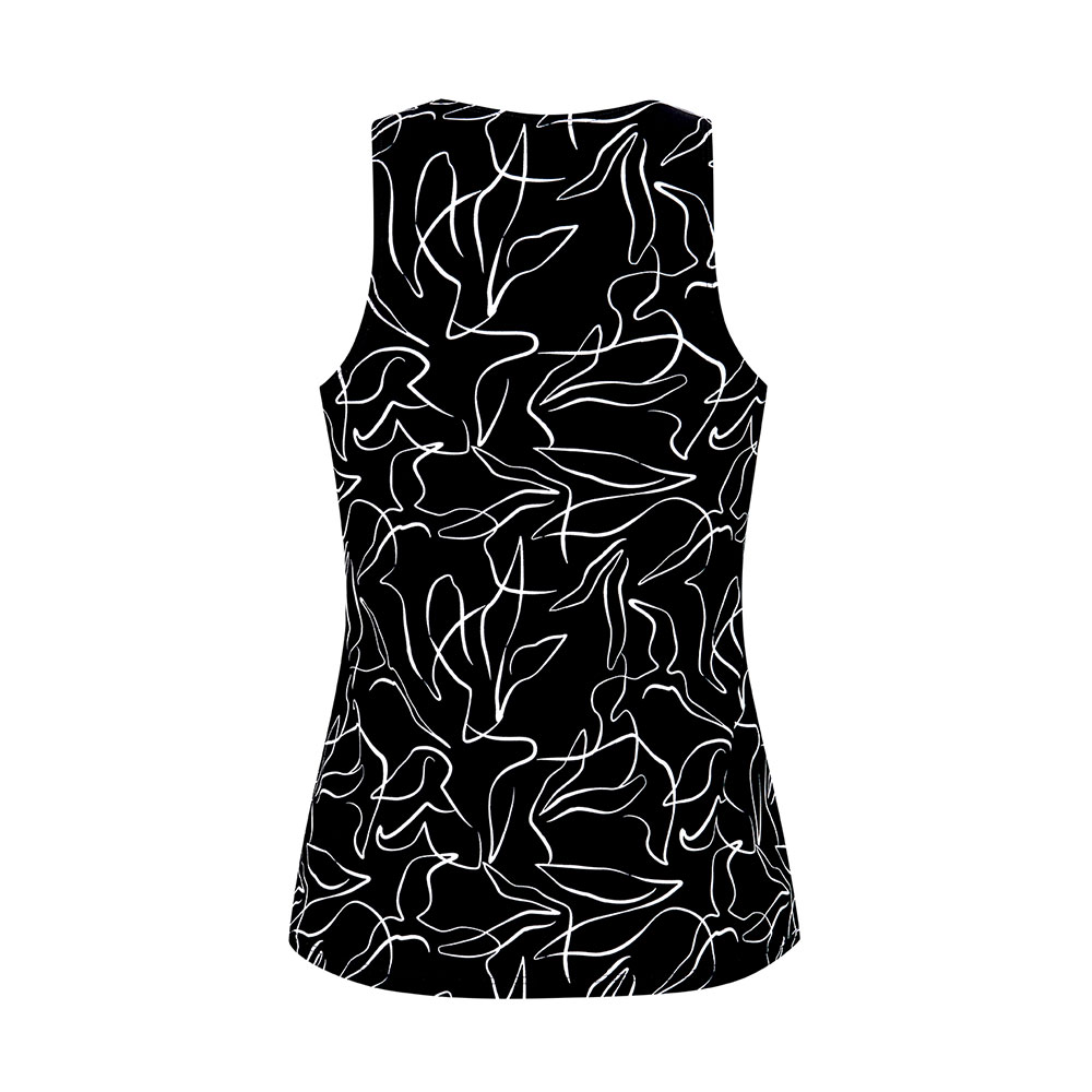 Amoena Prothesen-Tankini-Top Lagos in Schwarz - Rückseite