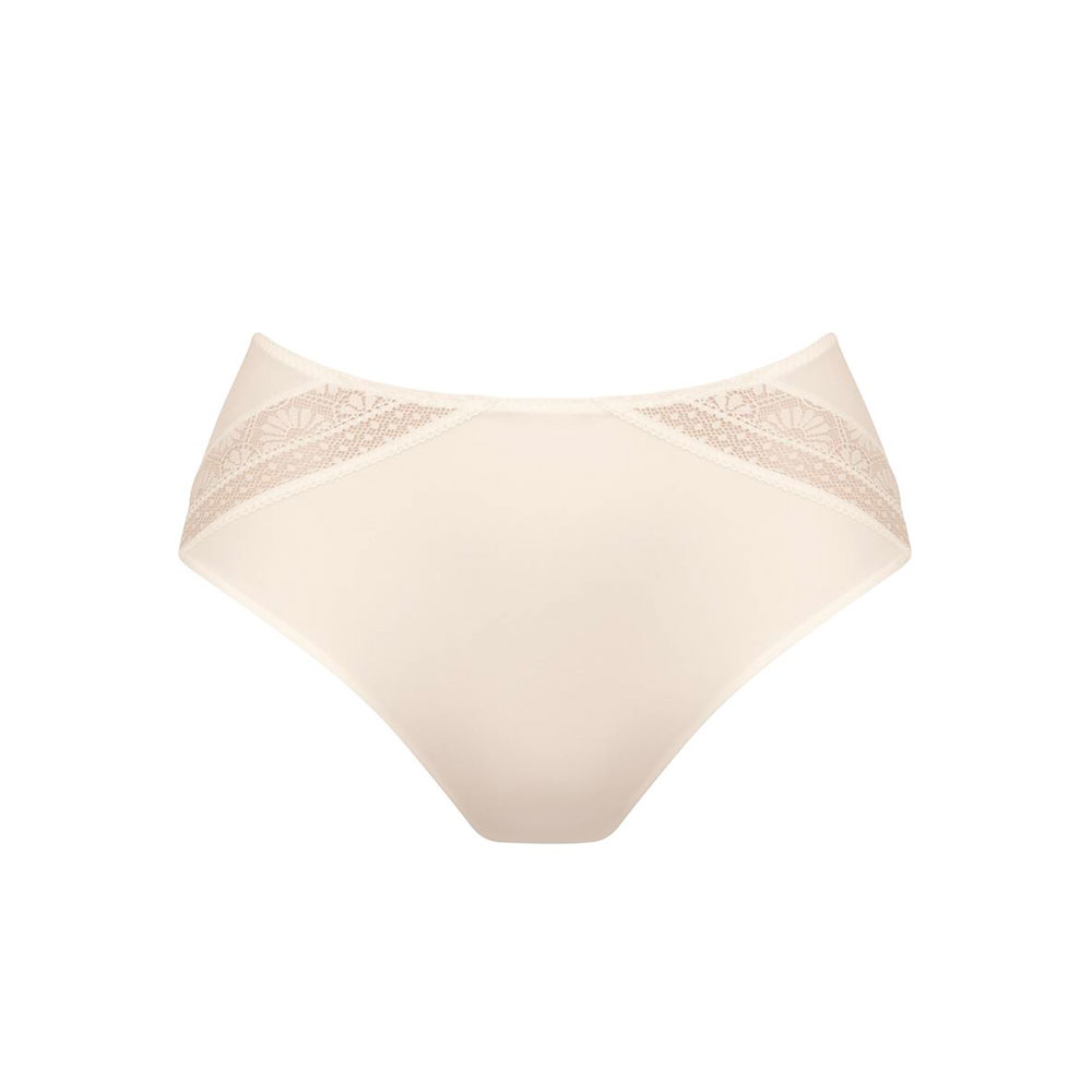 Anita care Taillenslip Plus Mary in Wollweiss mit seitlicher Spitze