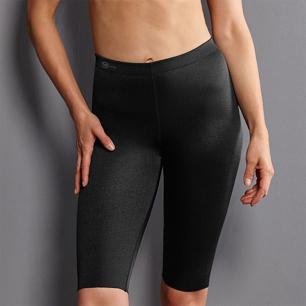 schwarz| Anita Power Sport Tights 1691 mit Massageeffekt, Länge: kurz, Farbe: schwarz