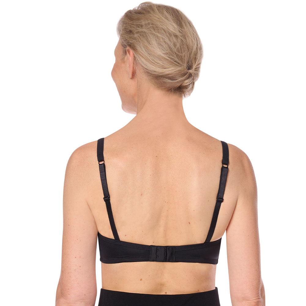 Amoena Prothesen-BH Lara SBP in Schwarz - Model Rückseite