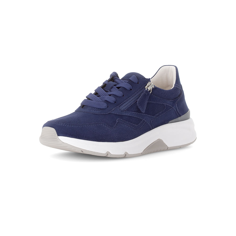 Gabor Rollingsoft Sneaker Oceano seitlich von vorne