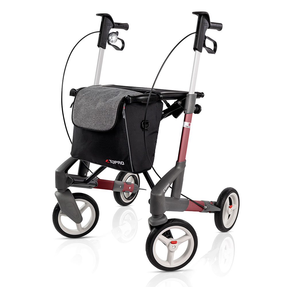 Topro Rollator Troja 5G in Weinrot