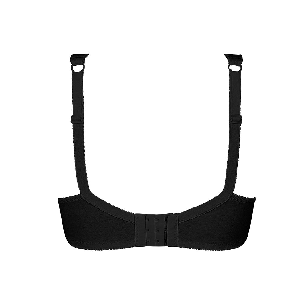 Amoena Prothesen-BH Katja SB in Schwarz - Rückseite