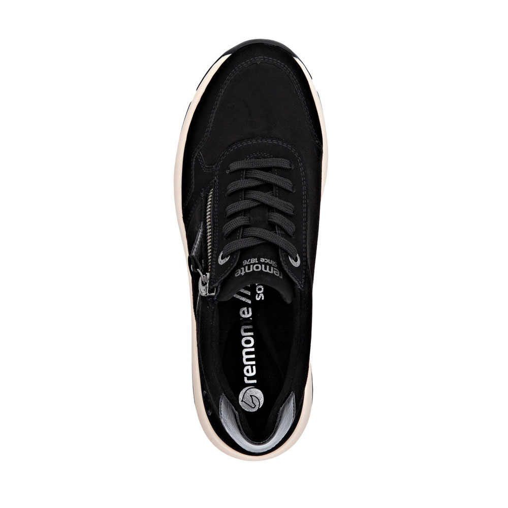 Remonte Sneaker Schwarz von oben