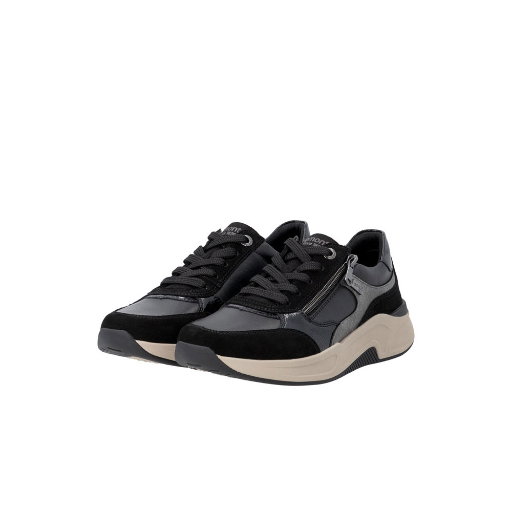 Remonte Damen-Sneaker in Schwarz Kombi - Paar