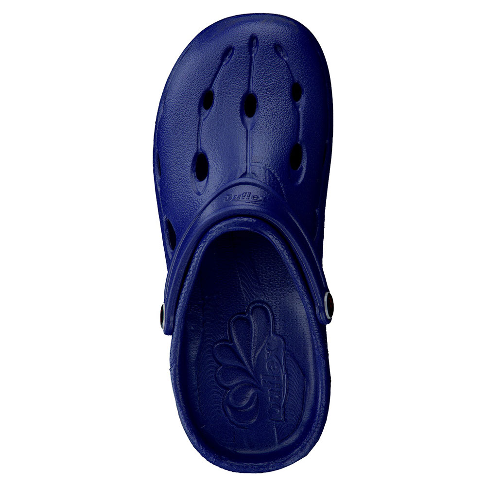Chung Shi Dux Clogs, Farbe Navy, Frontansicht