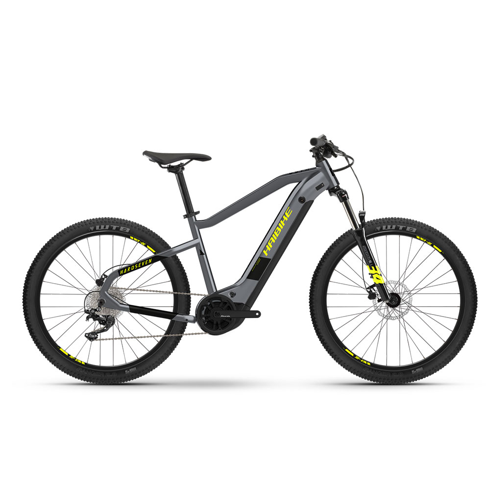 Haibike E-Bike HardSeven 6 in Schwarz und Grau Haibike E-Bike HardSeven 6 in Schwarz und Grau