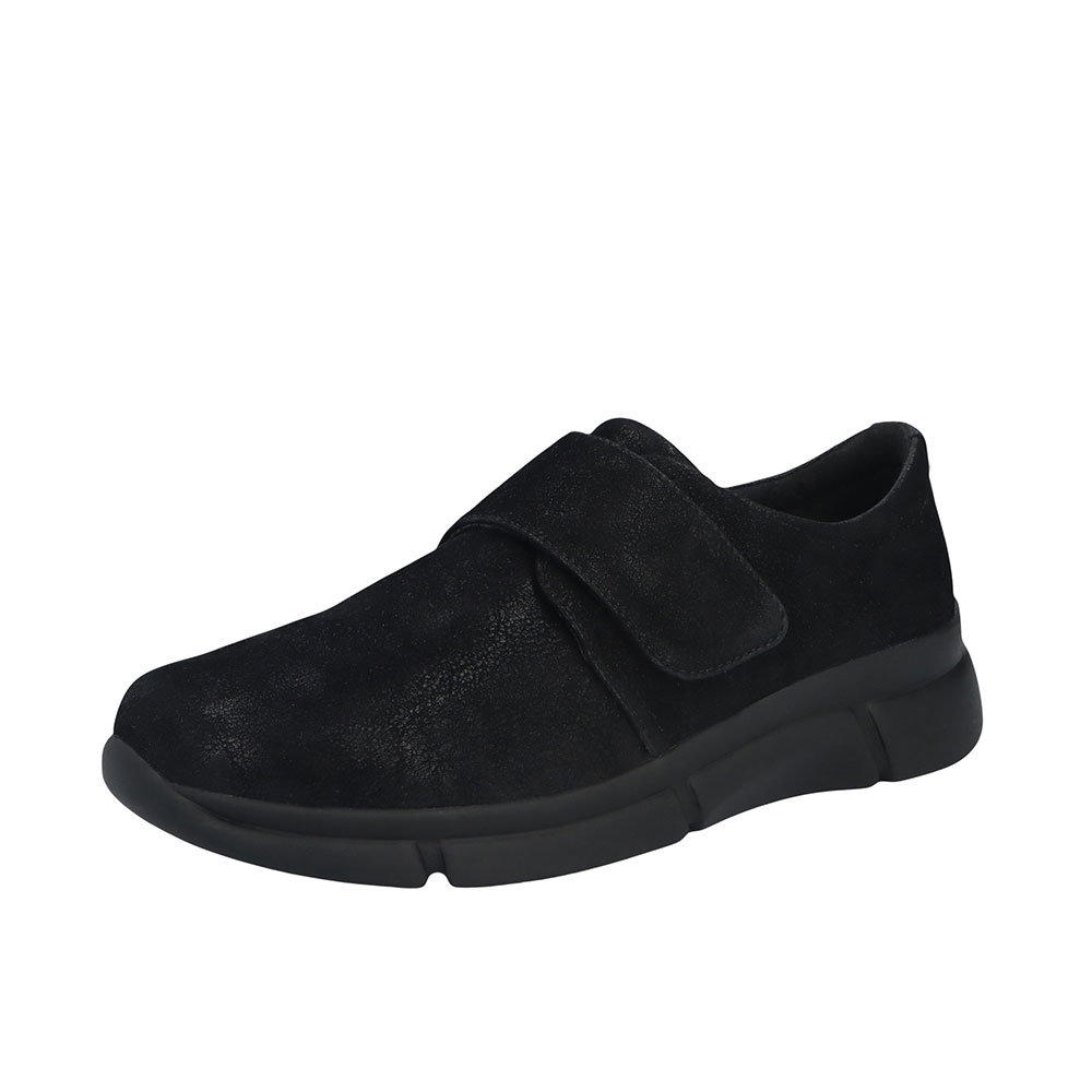 Berkemann Halbschuh Lorantine Schwarz Berkemann Halbschuh Lorantine Schwarz mit Klettverschluss von der Seite