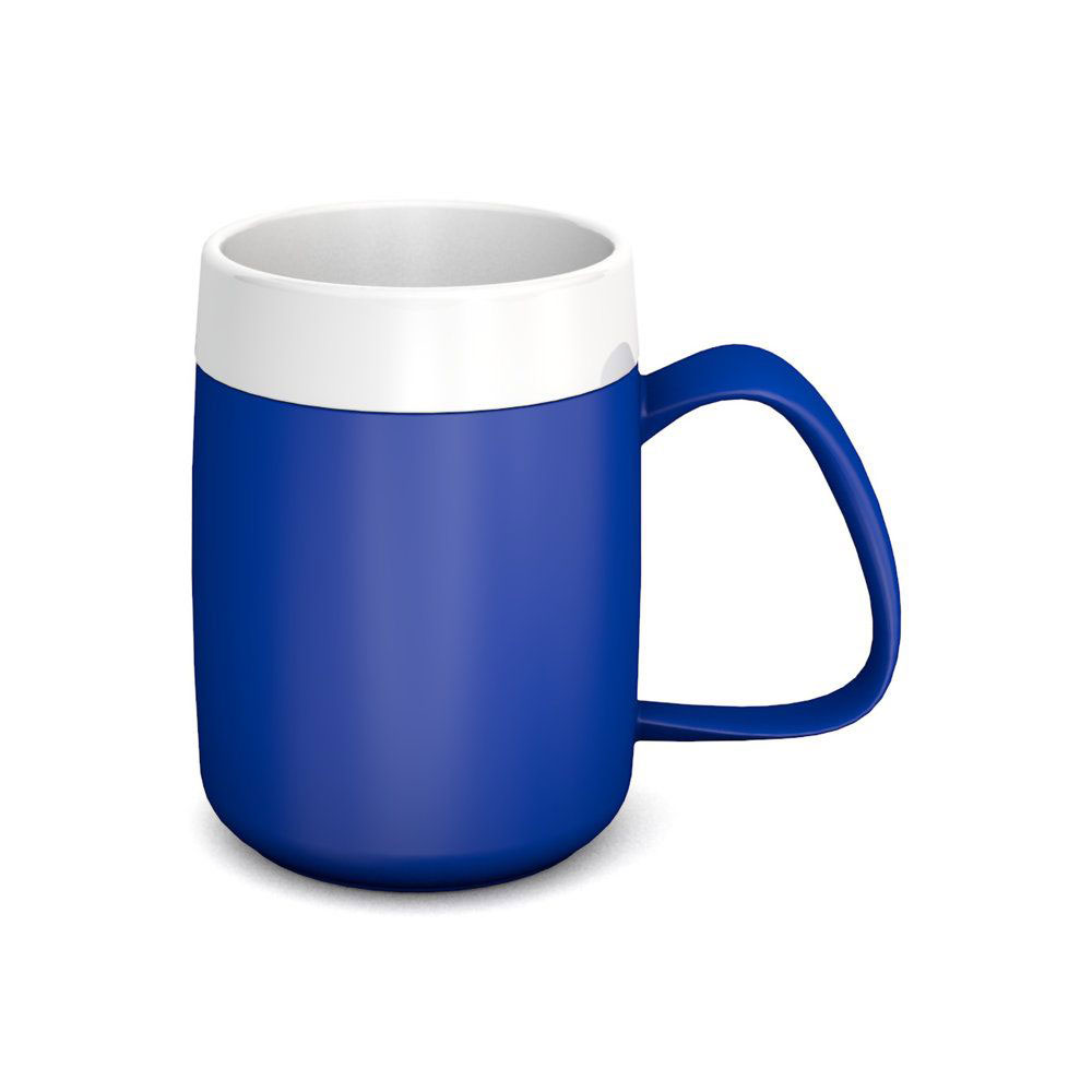 Ornamin Becher mit Trink-Trick in Blau
