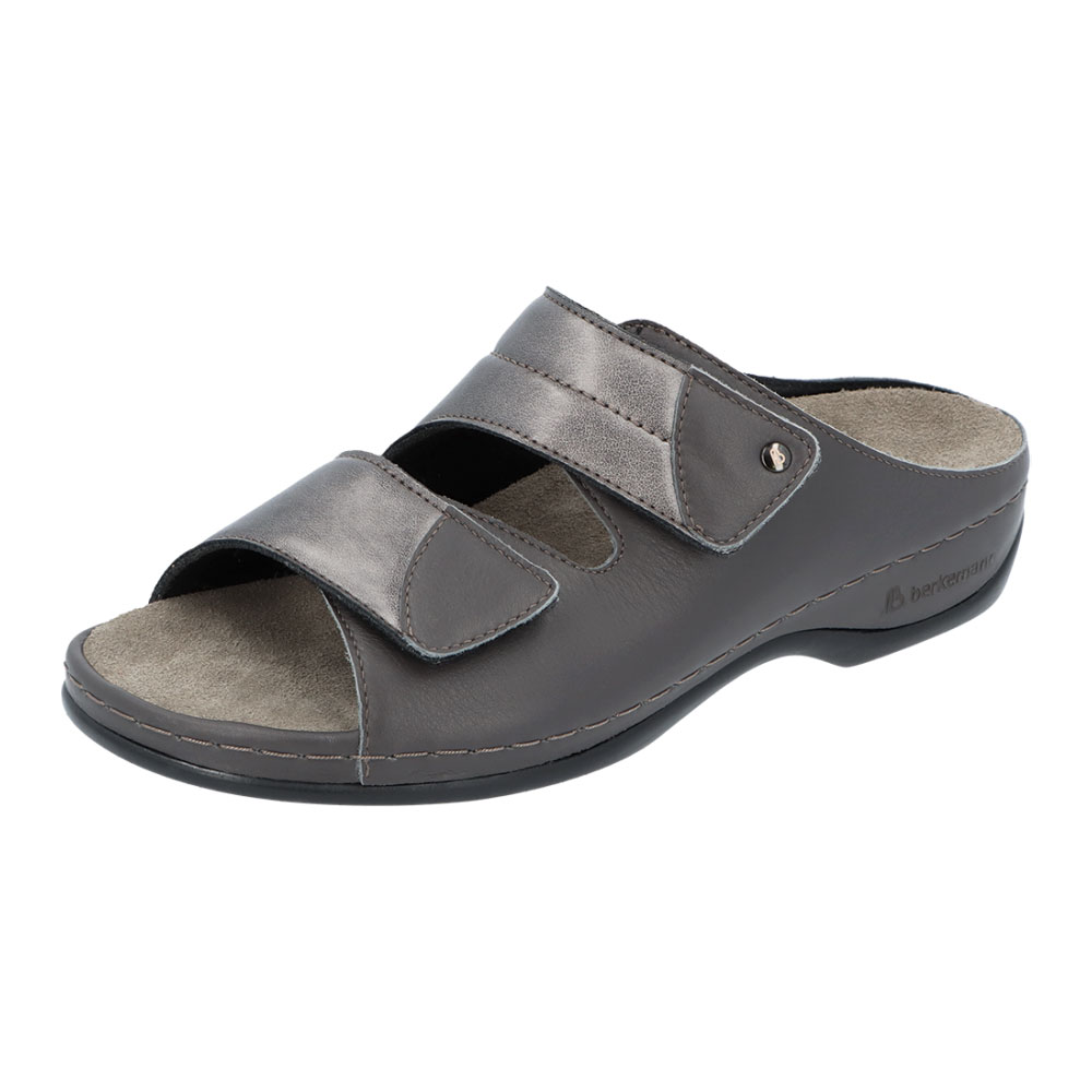 Berkemann Pantolette Finja in Metallgrau Berkemann Pantolette Finja in Metallgrau