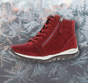 Modische Bequemschuhe Gabor rollingsoft Schnürstifelette Rot HW2022 Modische Bequemschuhe Gabor rollingsoft Schnürstifelette Rot HW2022