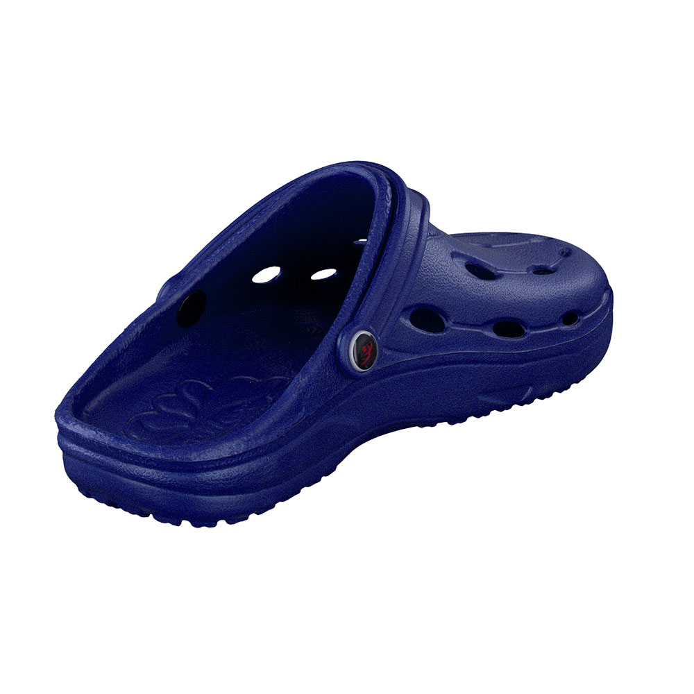 Chung Shi Dux Clogs, Farbe Navy, hinten