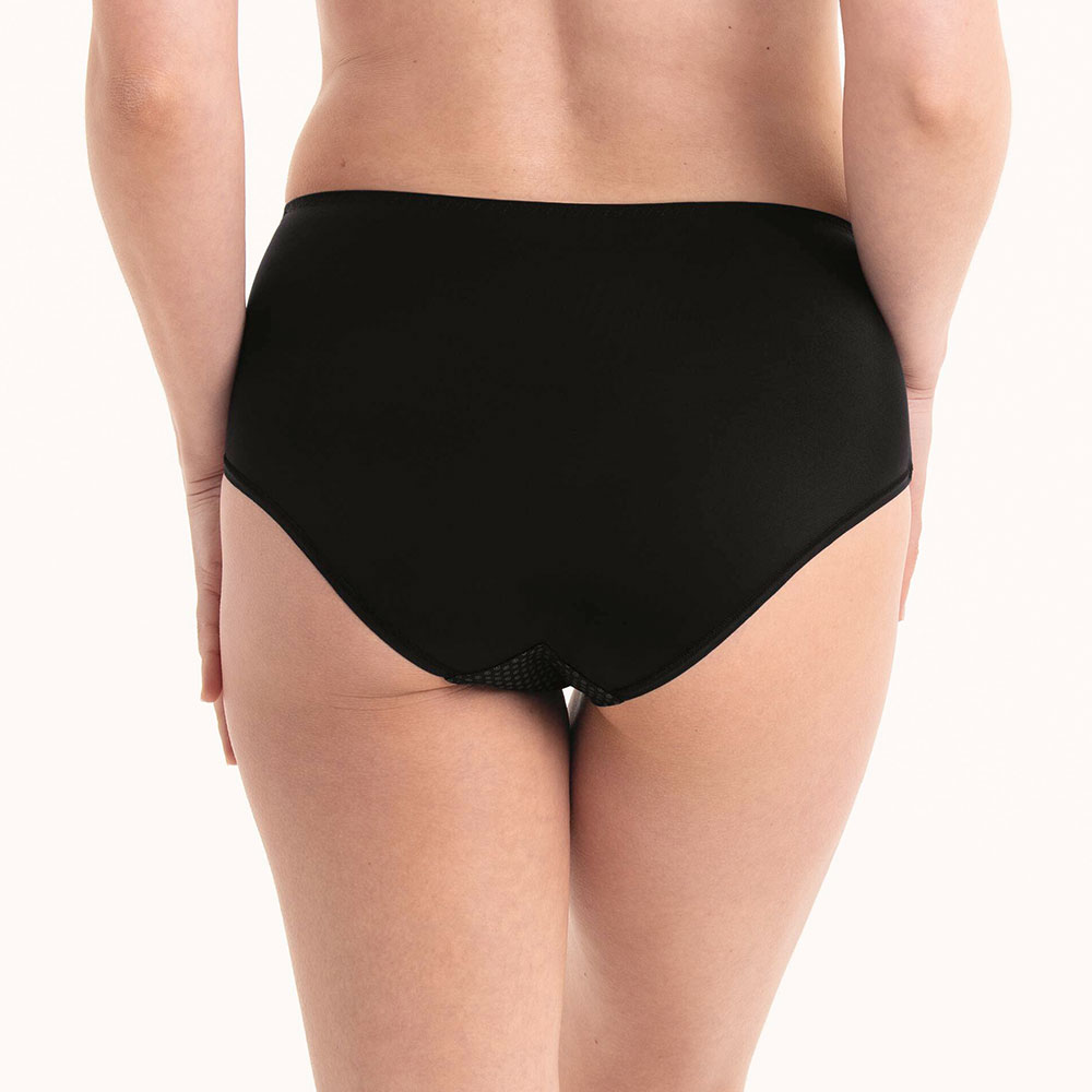 Anita Taillenslip Eloise in Schwarz - Model Rückseite