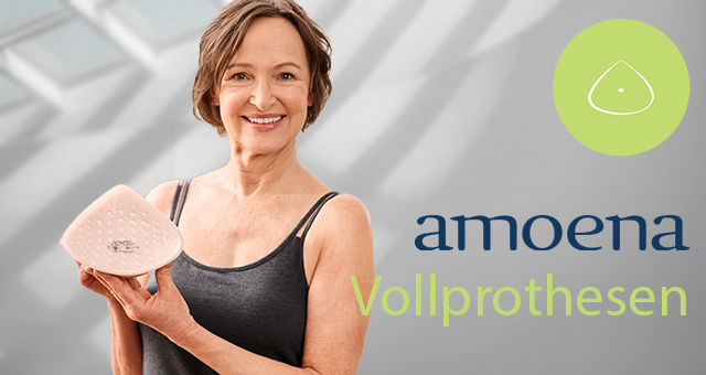 Amoena Vollprothesen Die Brustprothesen von Amoena sind in verschiedenen Formen, Farben, Größen und Technologien erhältlich – für einen individuellen Ausgleich.
