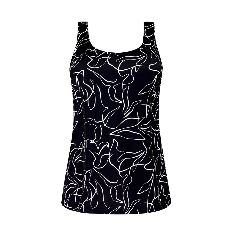 Amoena Prothesen-Tankini-Top Lagos in Schwarz