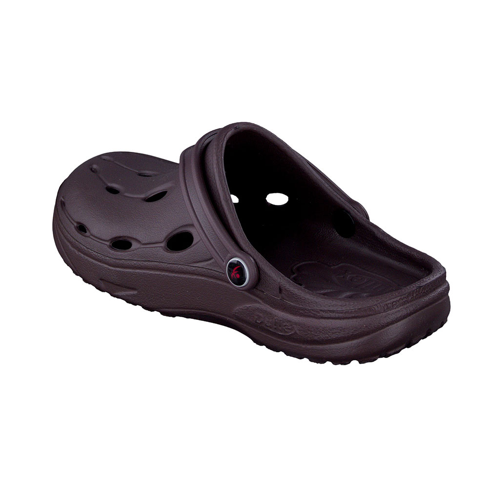 Chung Shi Sensi Clogs, Farbe Ganache, seitlich hinten