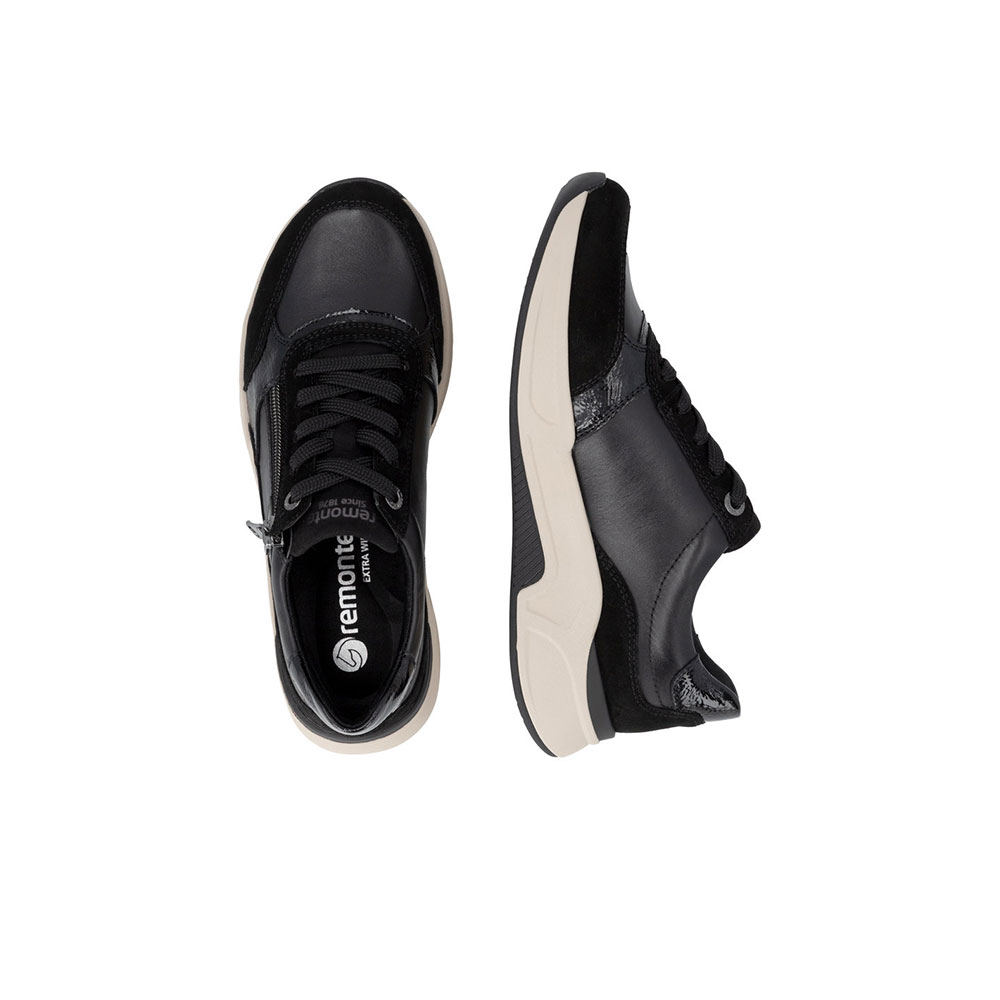 Remonte Damen-Sneaker in Schwarz Kombi - Paar 2
