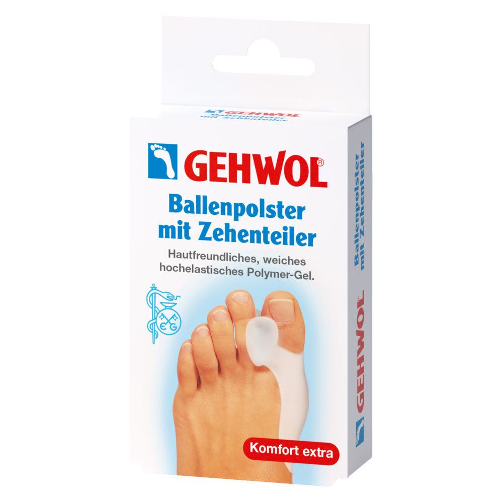 Gehwol Ballenposlter mit Zehenteiler