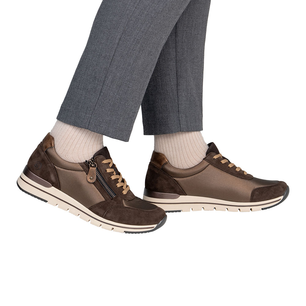 Remonte Damensneaker in Braun - Paar