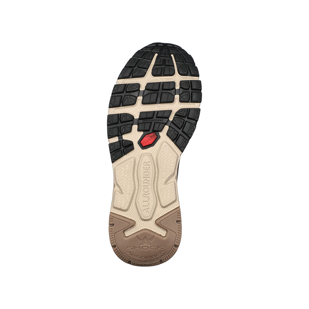 Allrounder Sneaker Terra in Braun mit griffigem Profil