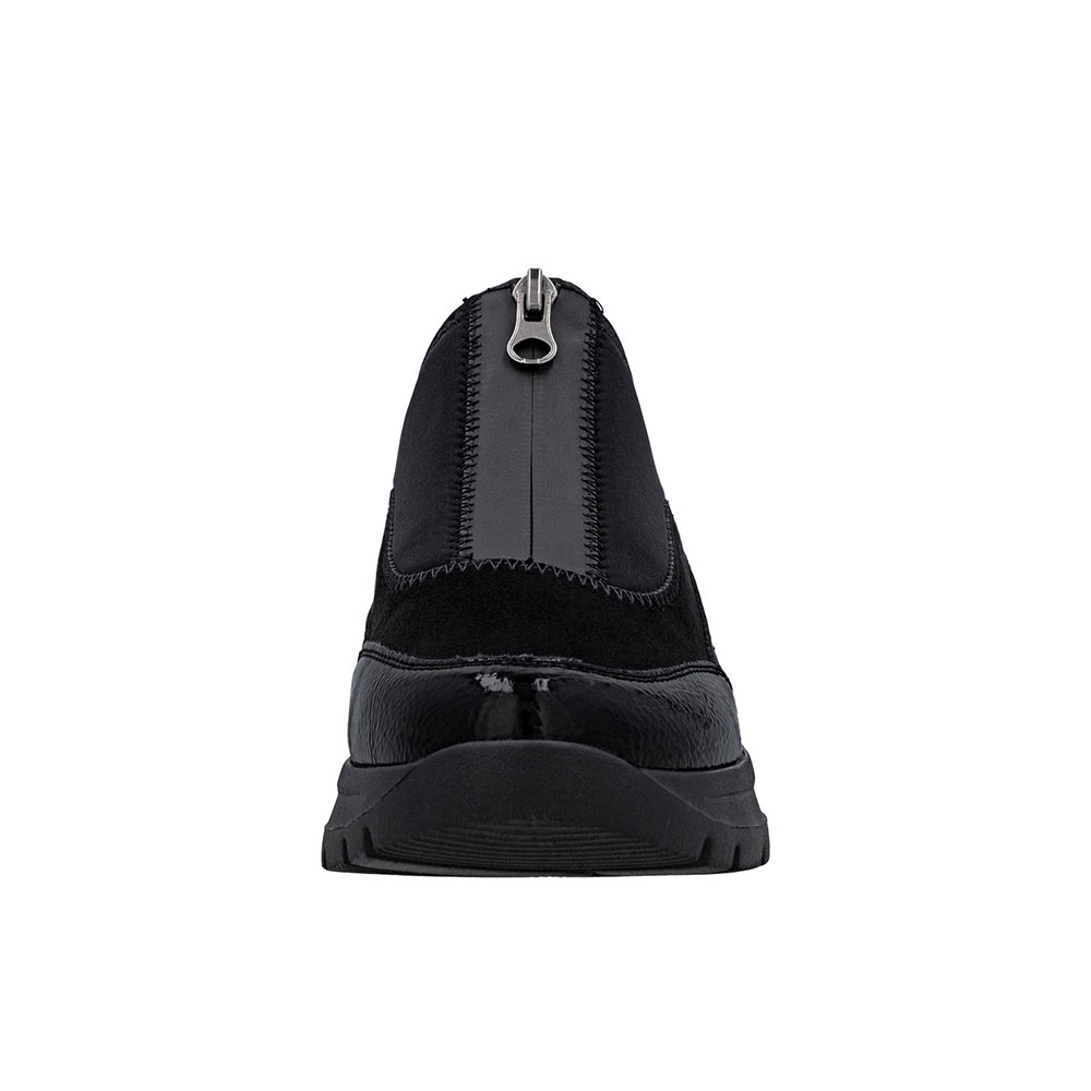 Remonte Sneaker Schwarz Leo von vorne