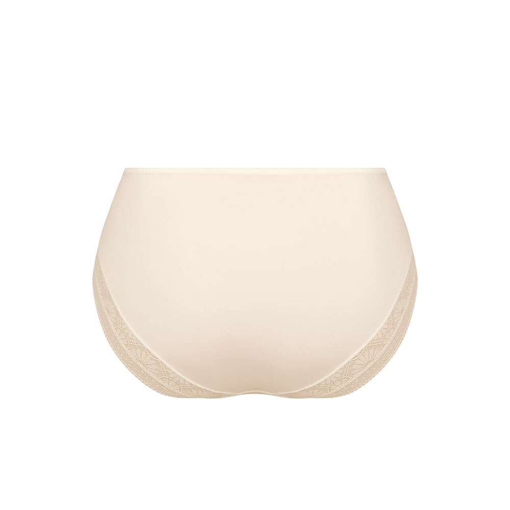 Anita care Taillenslip Plus Mary in Wollweiss mit floraler Spitze hinten
