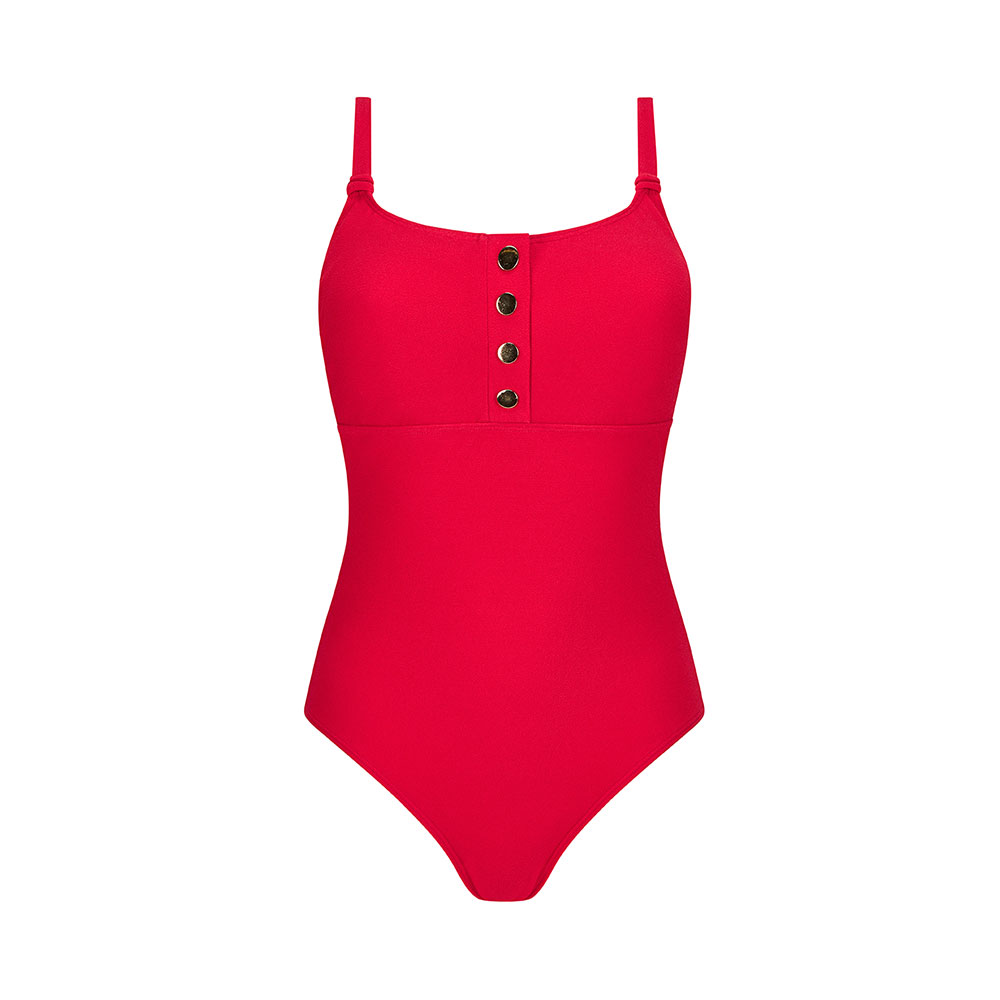Amoena Badeanzug Chile OP in Rot