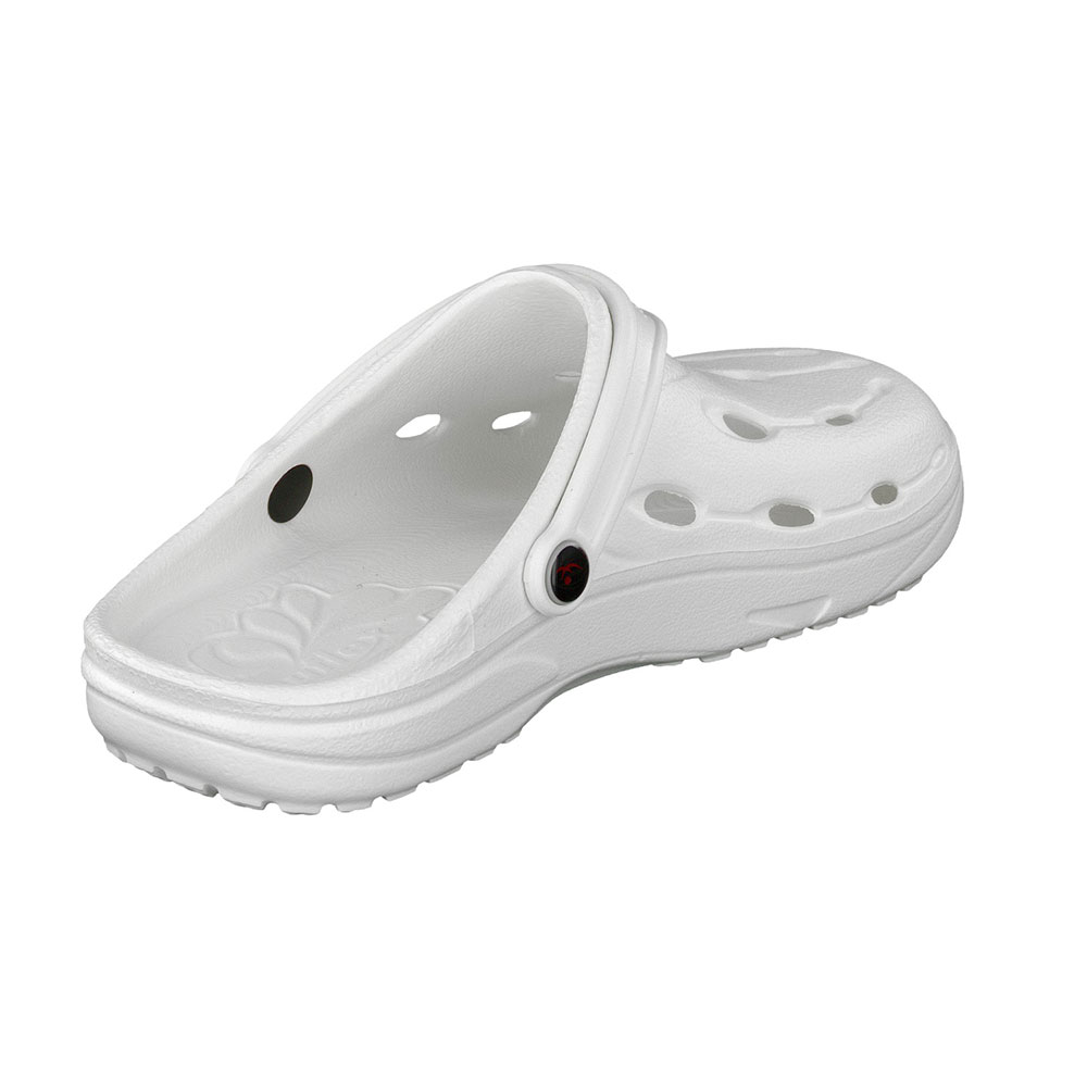 Chung Shi Dux Clogs, Farbe Weiss, hinten