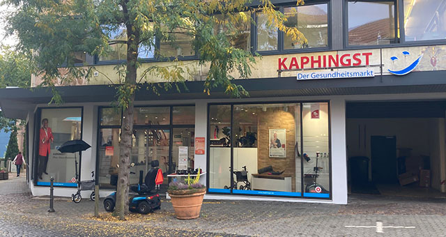 Unsere Kaphingst-Filiale in Hünfeld, Töpferstraße 24.