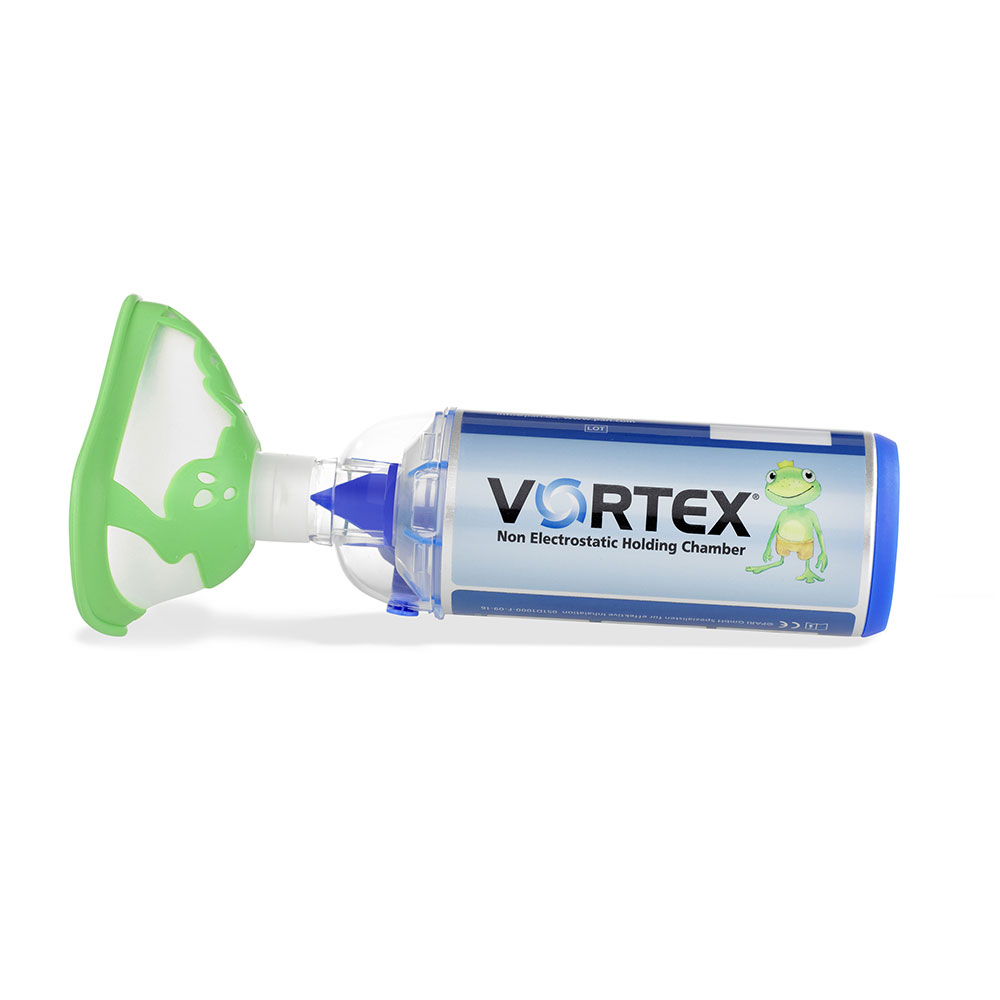  Pari Vortex Inhalierhilfe mit Frosch-Maske