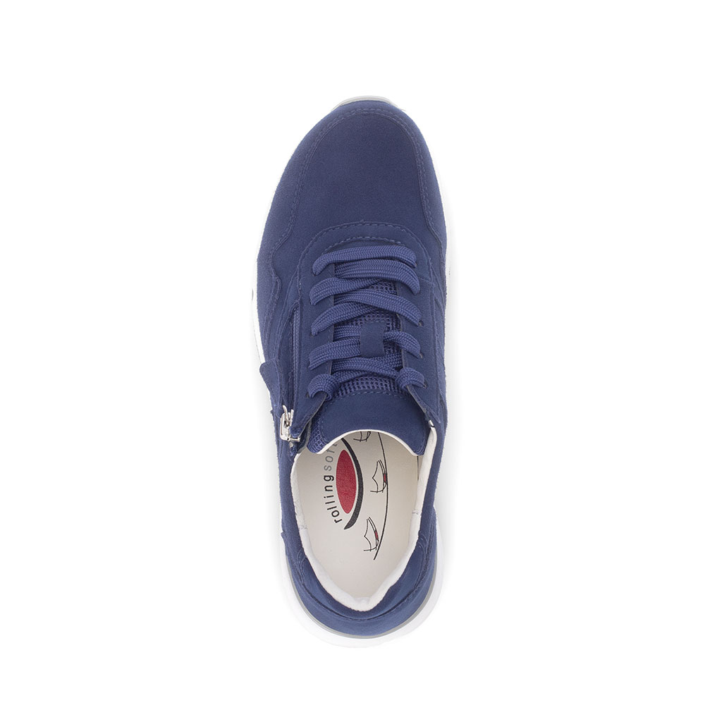 Gabor Rollingsoft Sneaker Oceano Dunkelblau von Oben