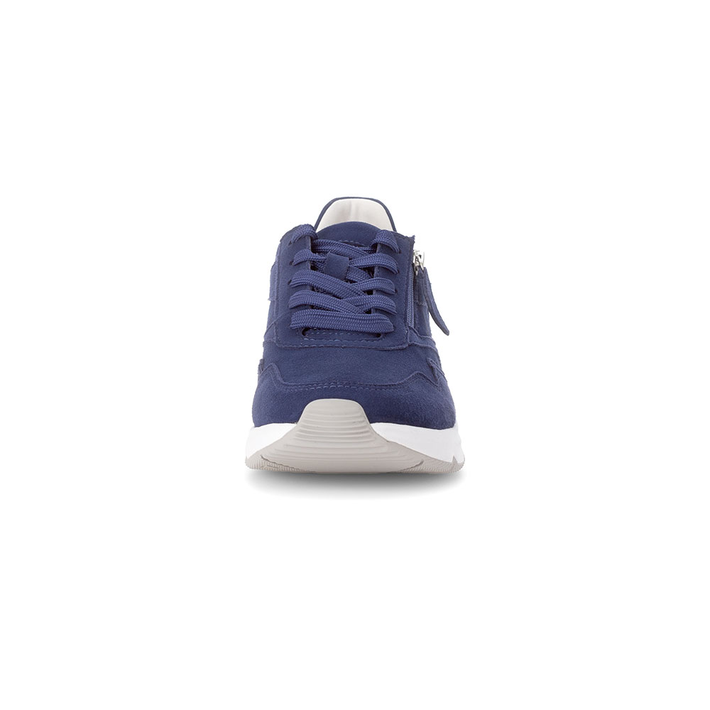 Gabor Rollingsoft Sneaker Oceano Dunkelblau von vorne