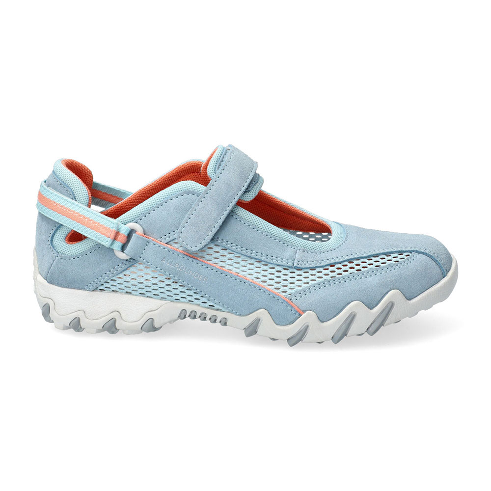 Allroudner Damenschuh Niro in Himmelblau - Ansicht Seite