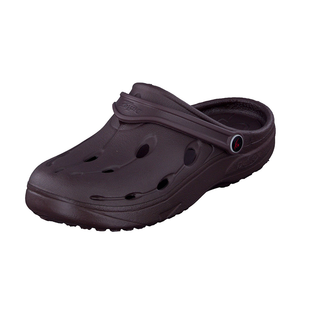 Chung Shi Sensi Clogs, Farbe Ganache, seitlich vorne