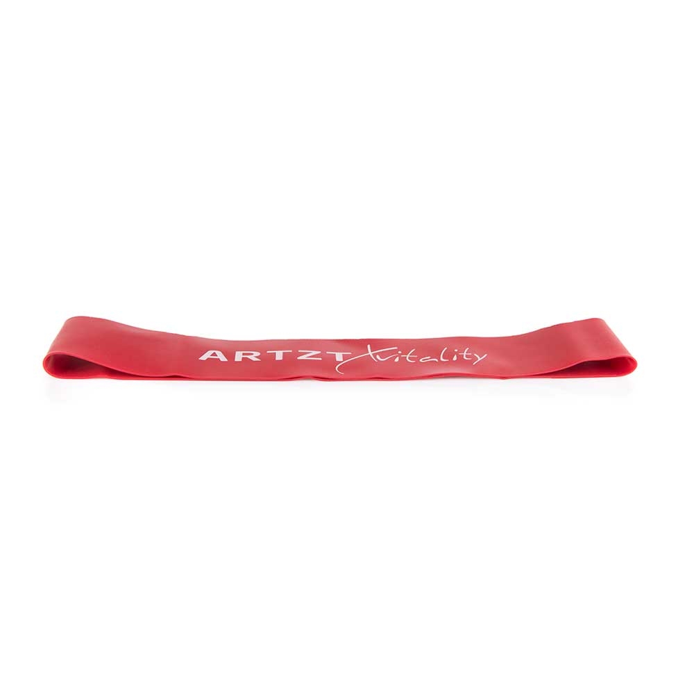 rot-mittel| ARTZT vitality Rubber Band Rot - mittlere Bandstärke