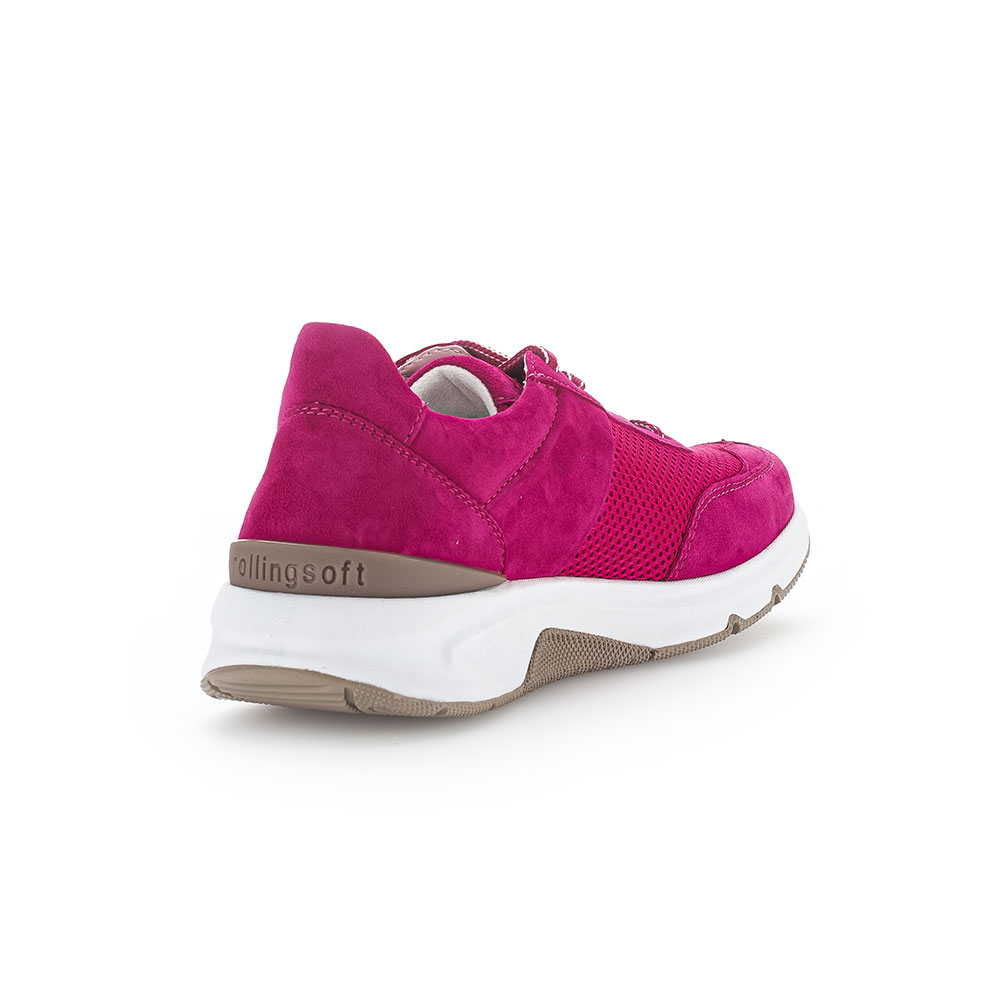 Gabor Rollingsoft Sneaker in Pink - Ferse