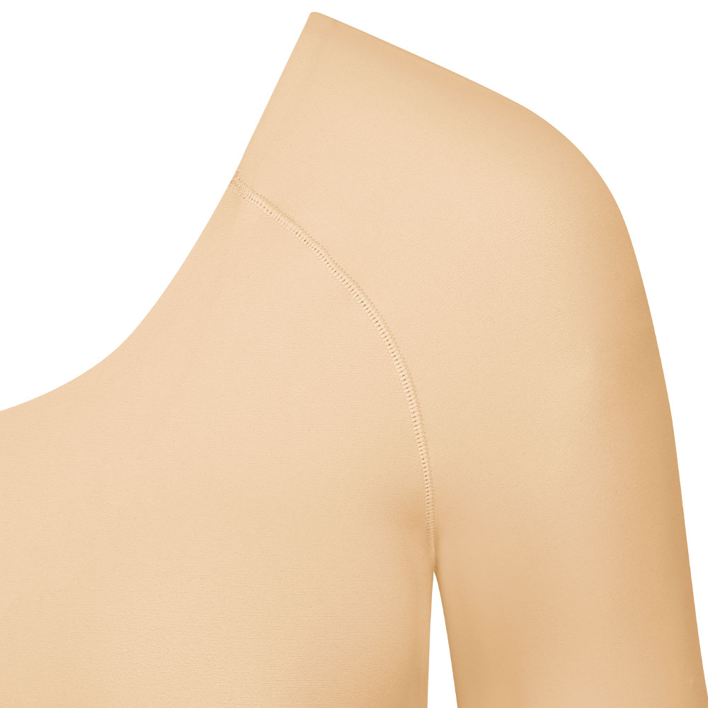 Amoena Prothesen-BH Luisa SB in Sand - Detail Raglan-Ärmel