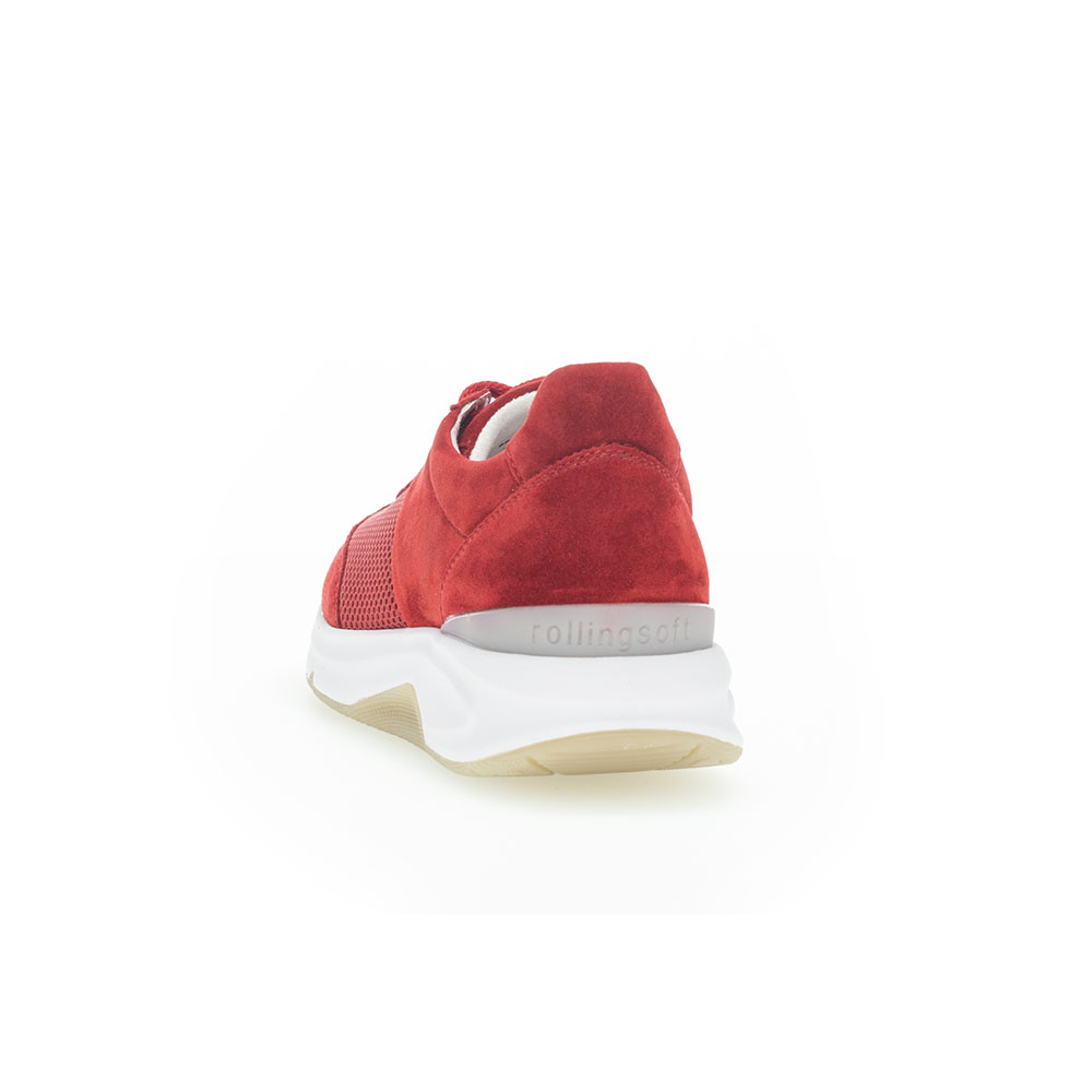 Gabor Rollingsoft Sneaker in Rot - Rückseite