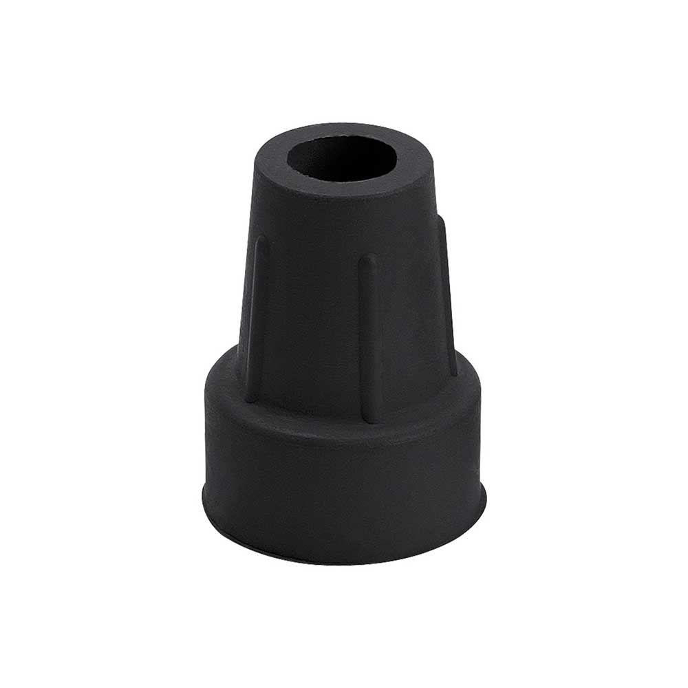 Ossenberg Gummikapsel mit Stahleinlage 20 mm in Schwarz