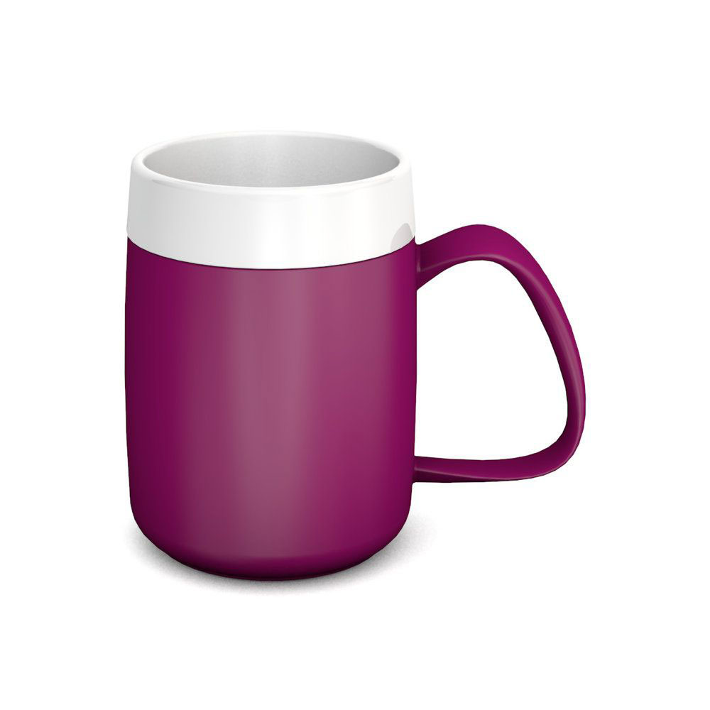 Ornamin Becher mit Trink-Trick in Brombeere