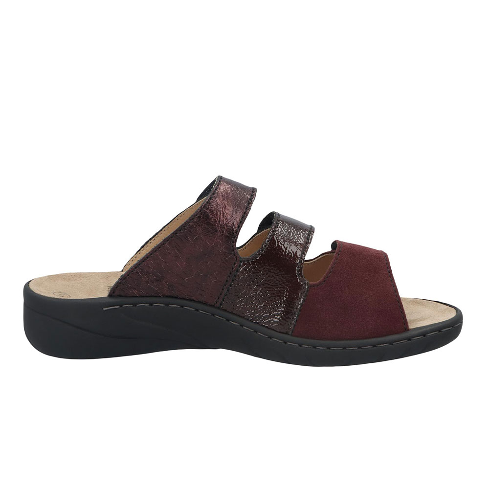 Solidus Pantolette Wellness Spezial Wine - Innenseite