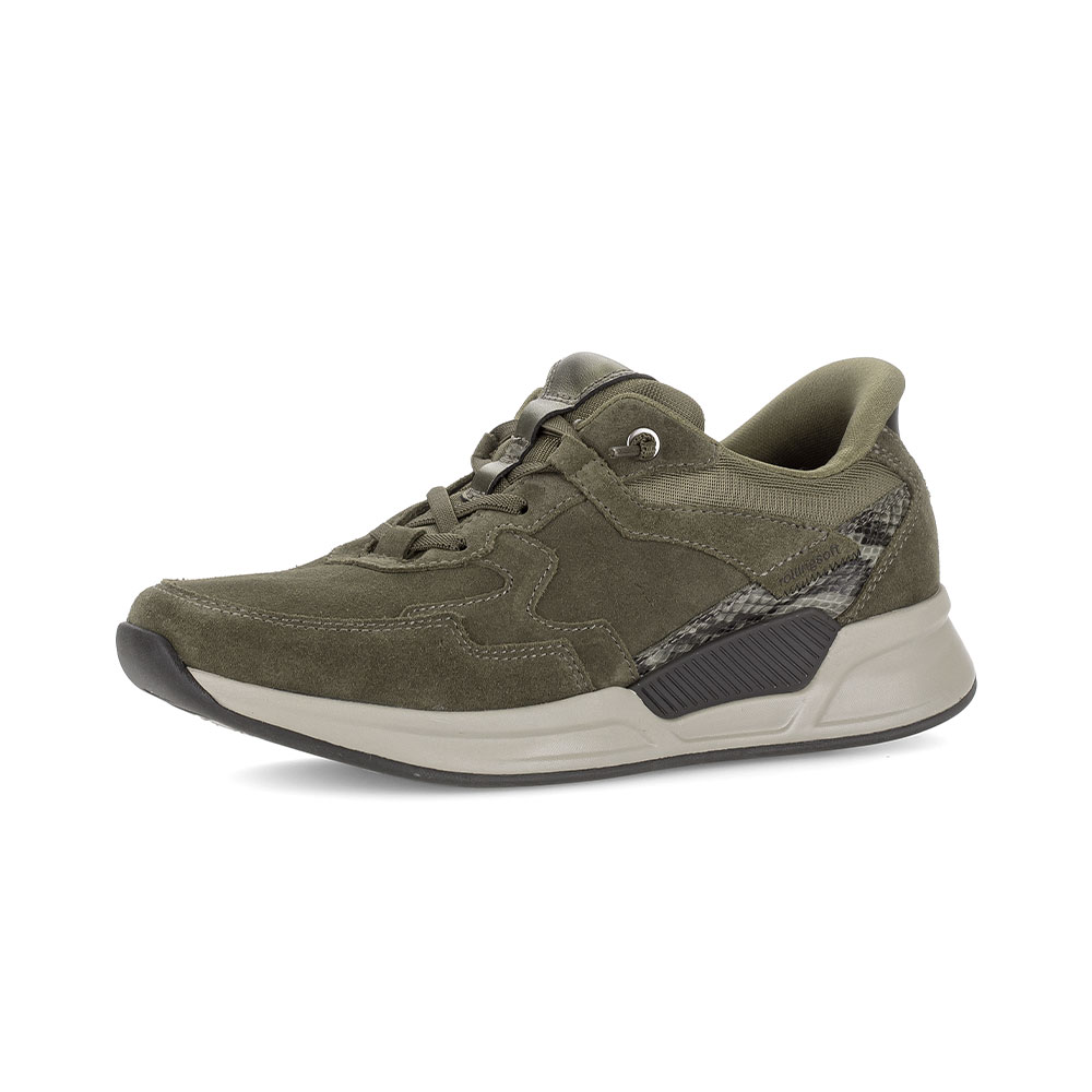 Gabor rollingsoft Sneaker in Dunkelgrün