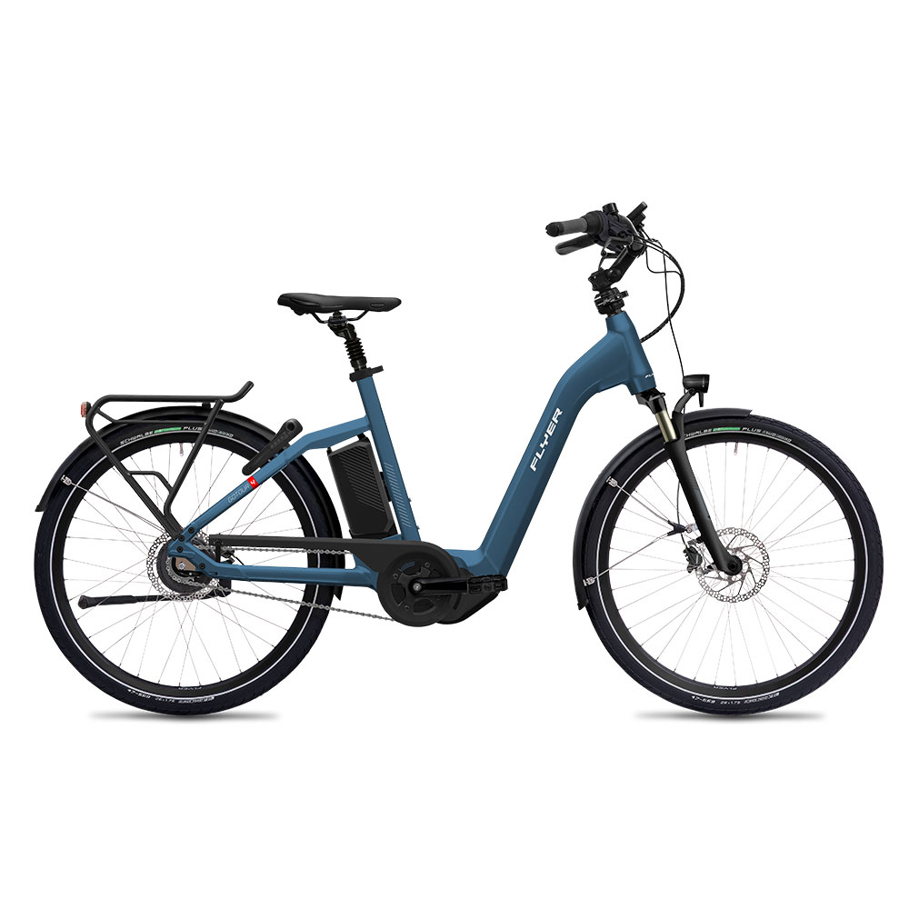 FLYER E-Bike Gotour4 5.00 Comfort in Blau