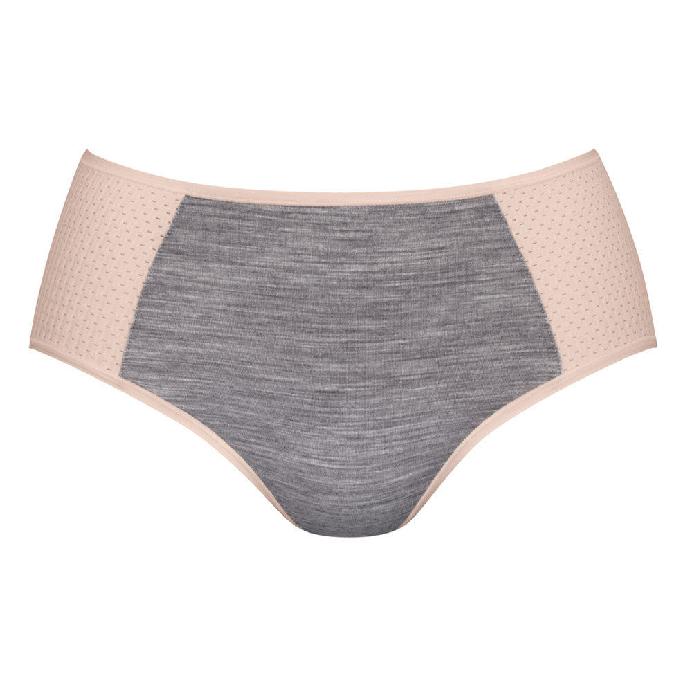 Anita active Sport-Panty HighWaist+ PanAlp Wool in Smart Rose/Grau