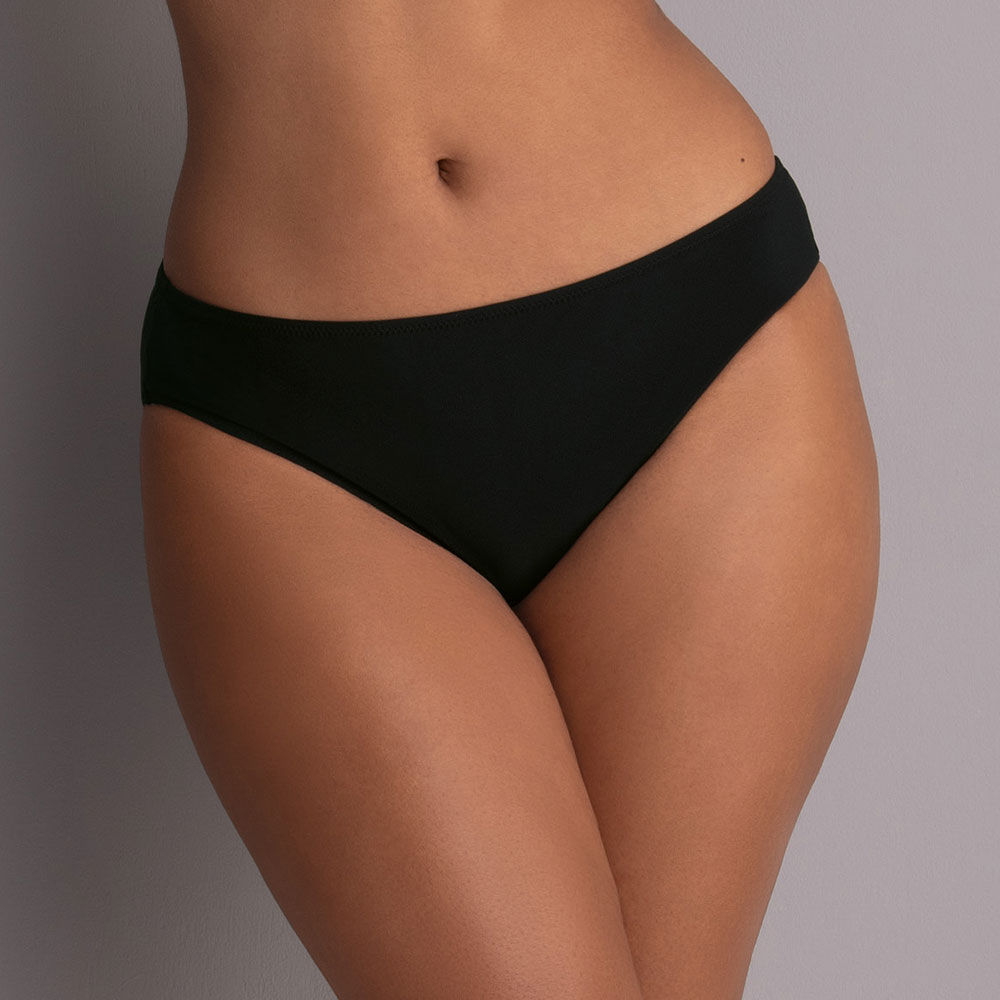 Anita Flower Dots Bikinihose Comfort Dunkelblau - Model