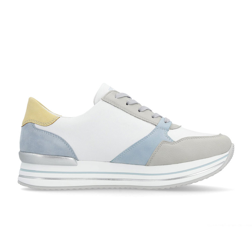 Remonte Damen Sneaker Pastell-Multicolor seitlich innen