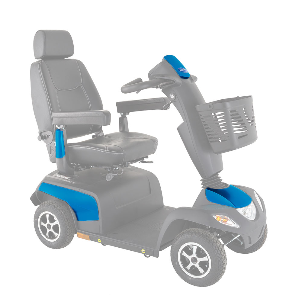 Invacare Farbkit für Scooter Invacare Farbkit für Scooter Verkleidungsteile blau