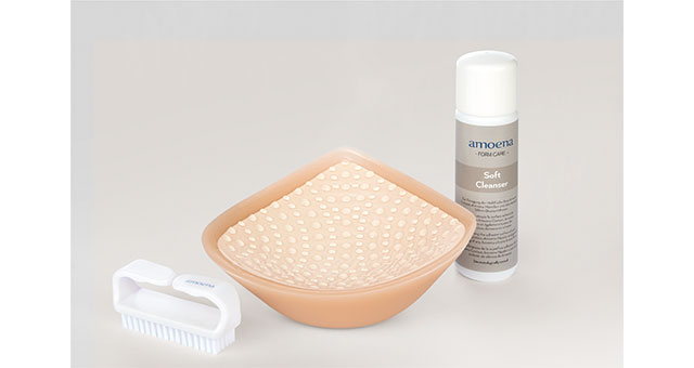 Amoena Pflegeset Amoena Soft Cleanser & Spezialbürste