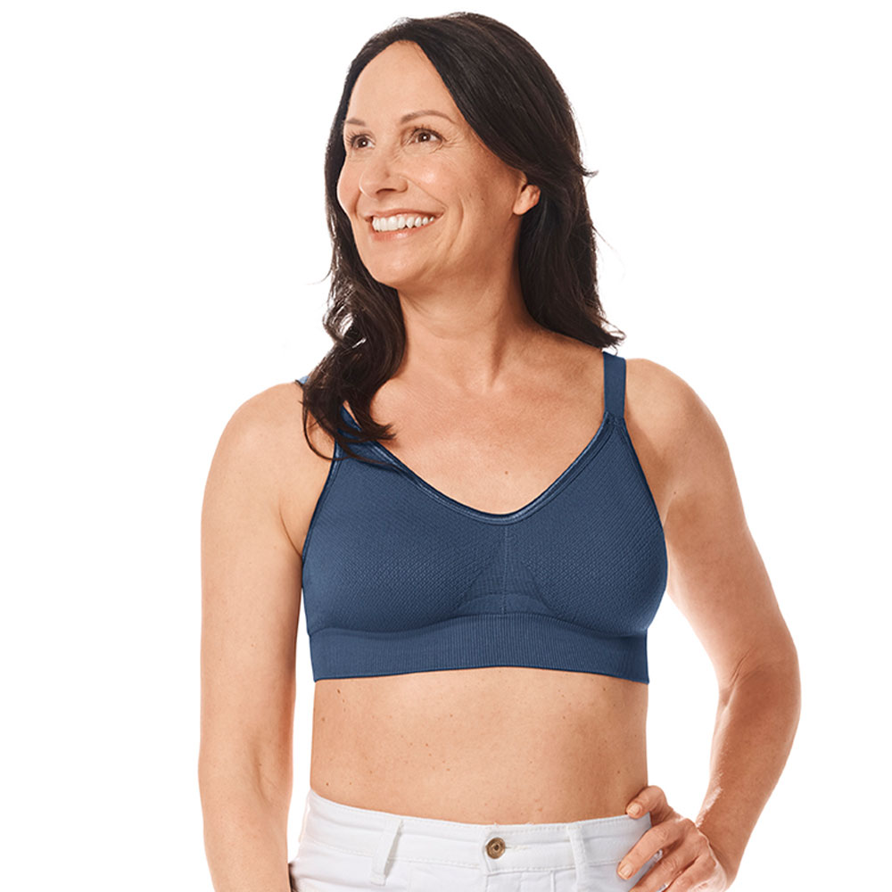 Amoena Prothesen-BH Eliza SB in Indigo Blue - Model Amoena Prothesen-BH Eliza SB in Indigo Blue - Model